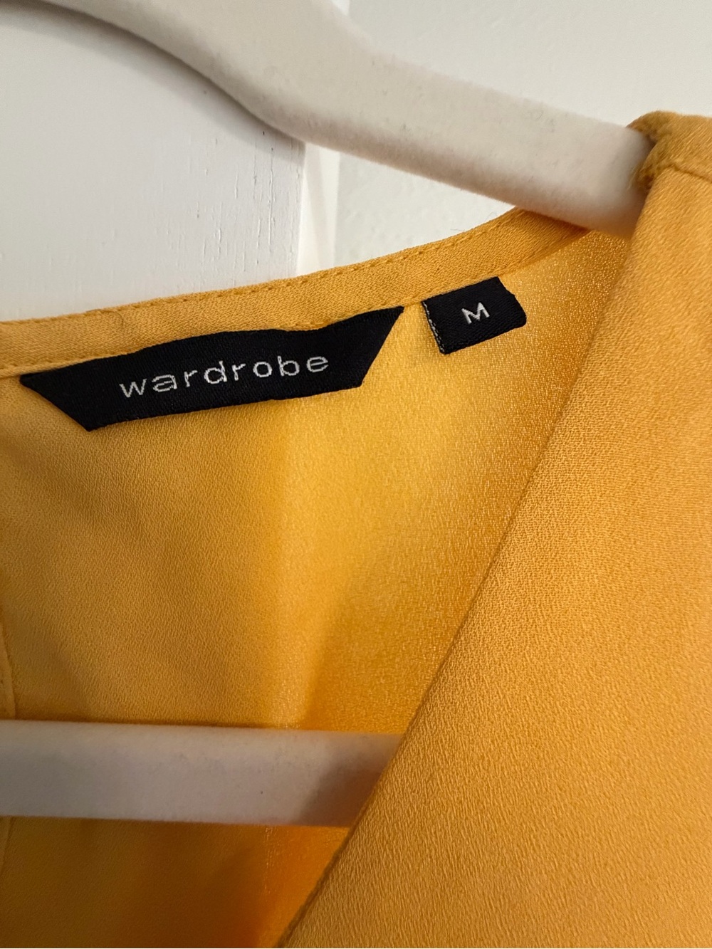 Yellow Sleeveless A-Line Women's Top - Picture 5 of 5